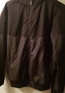 CSG black windbreaker